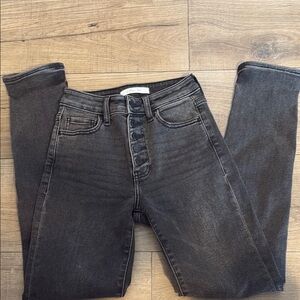Willow and root high rise mom Jean